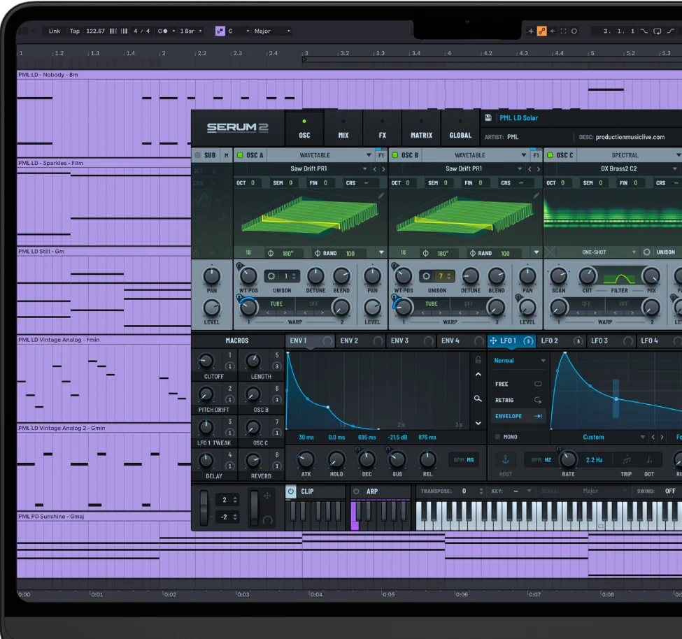 Serum 2 Presets - Feelings Vol. 3